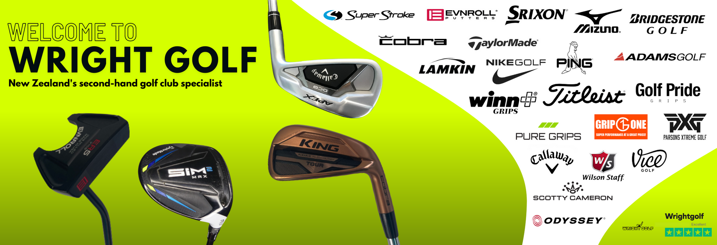 Used Golf Clubs NZ — Wright Golf NZ