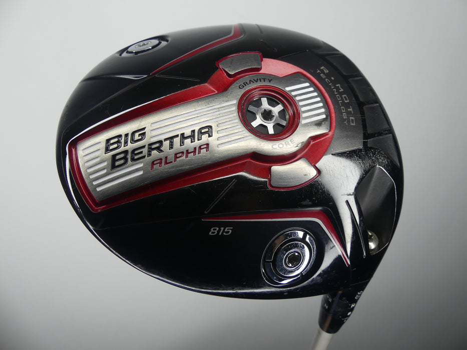 Callaway Big Bertha Alpha 815 Driver 9.0* Stiff Flex