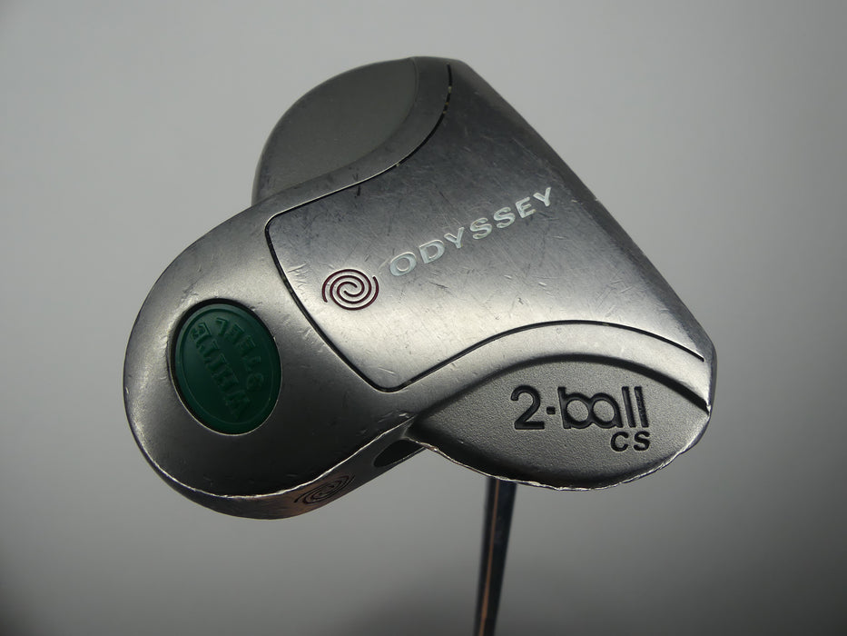 Odyssey White Steel 2-Ball CS Putter