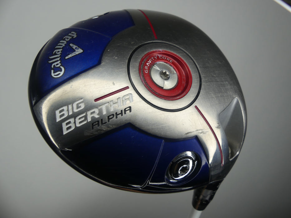 Callaway Big Bertha Alpha Driver 9.0* Stiff Flex