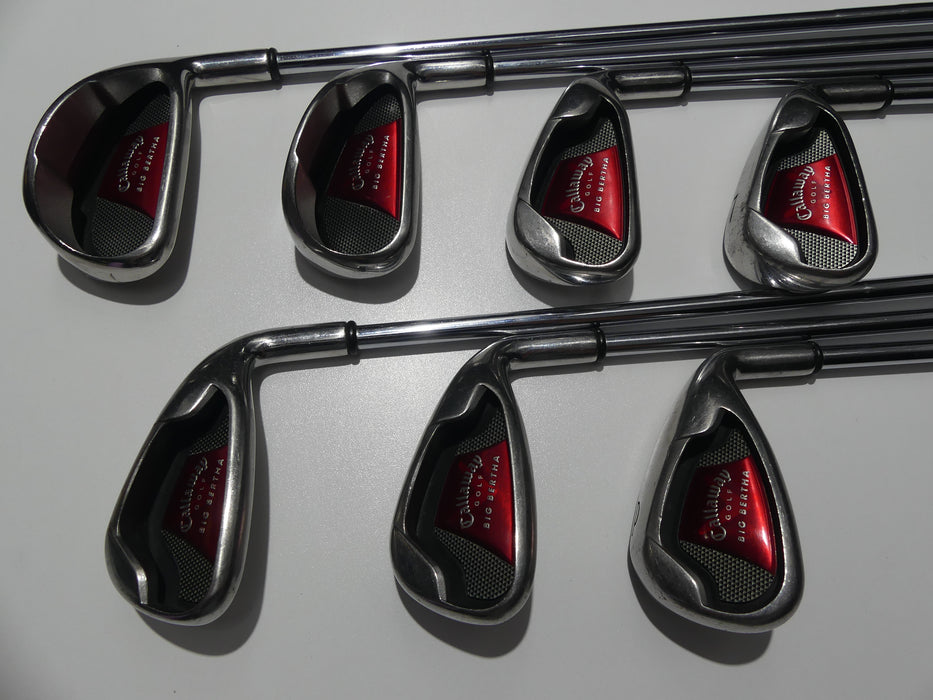 Callaway Big Bertha Iron Set 4-PW Regular Steel