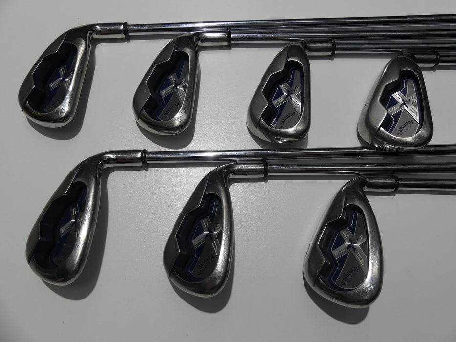 Callaway X18 Iron Set 4-PW Stiff Steel