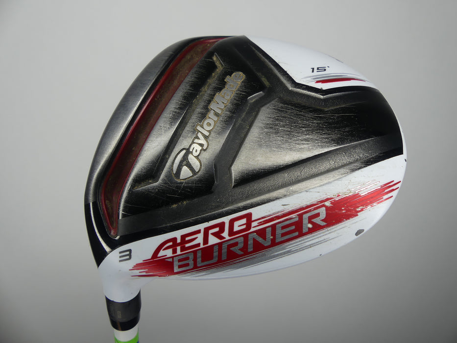 Taylormade AeroBurner #3 Fairway Wood Stiff Flex Left Handed