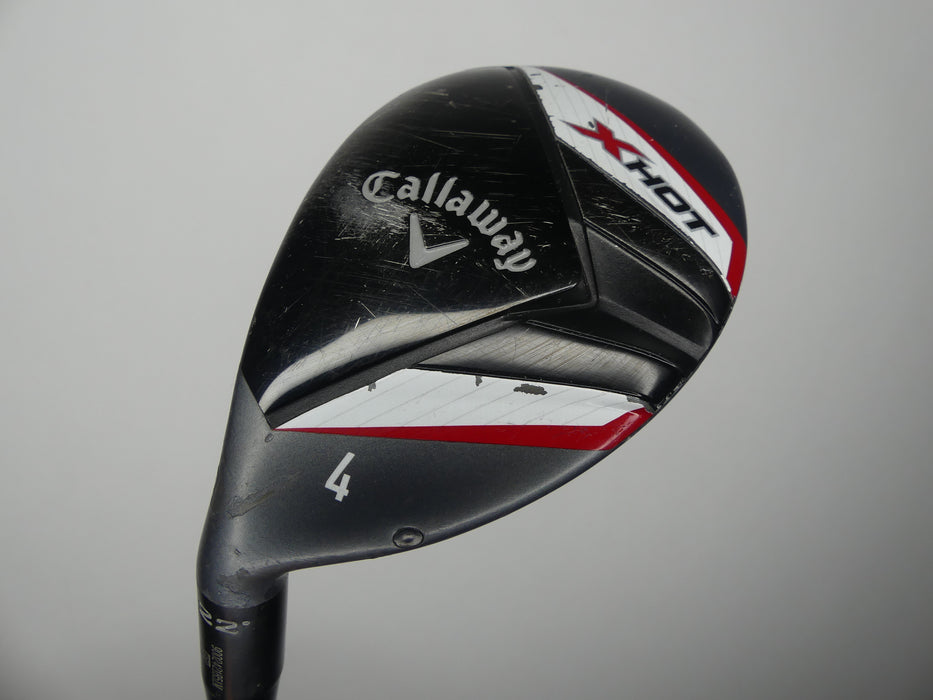 Callaway X-Hot #4 Hybrid Stiff Flex Left Handed