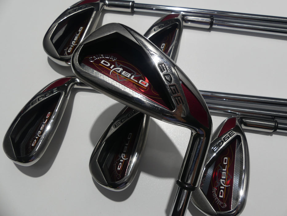 Callaway Diablo Edge Iron Set 5-PW Stiff Steel