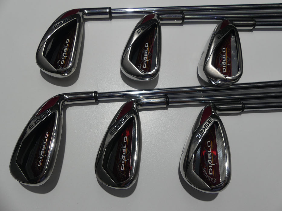 Callaway Diablo Edge Iron Set 5-PW Stiff Steel