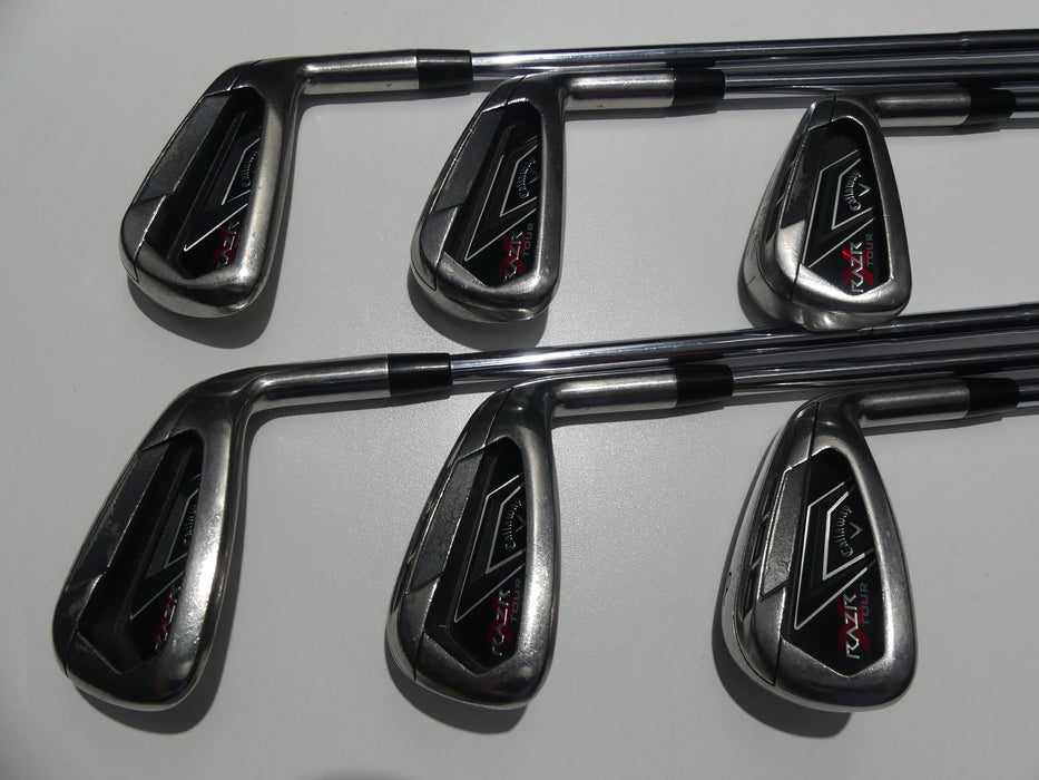 Callaway RAZR X Tour Iron Set 5-PW Stiff Steel