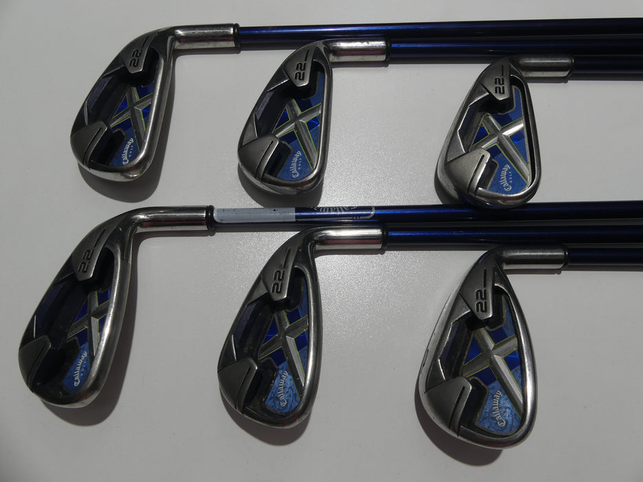 Ladies Callaway X22 Iron Set 5-PW