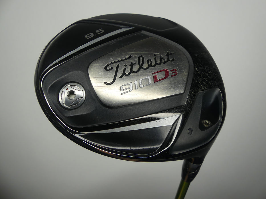 Titleist 910 D3 Driver 9.5* Stiff Flex