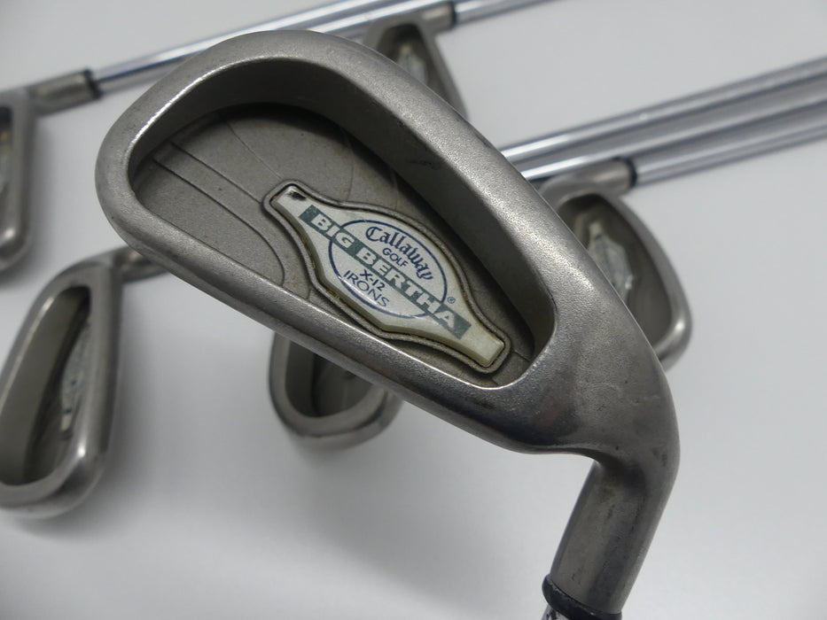 Ladies Callaway Big Bertha X-12 Iron Set 4-PW Steel