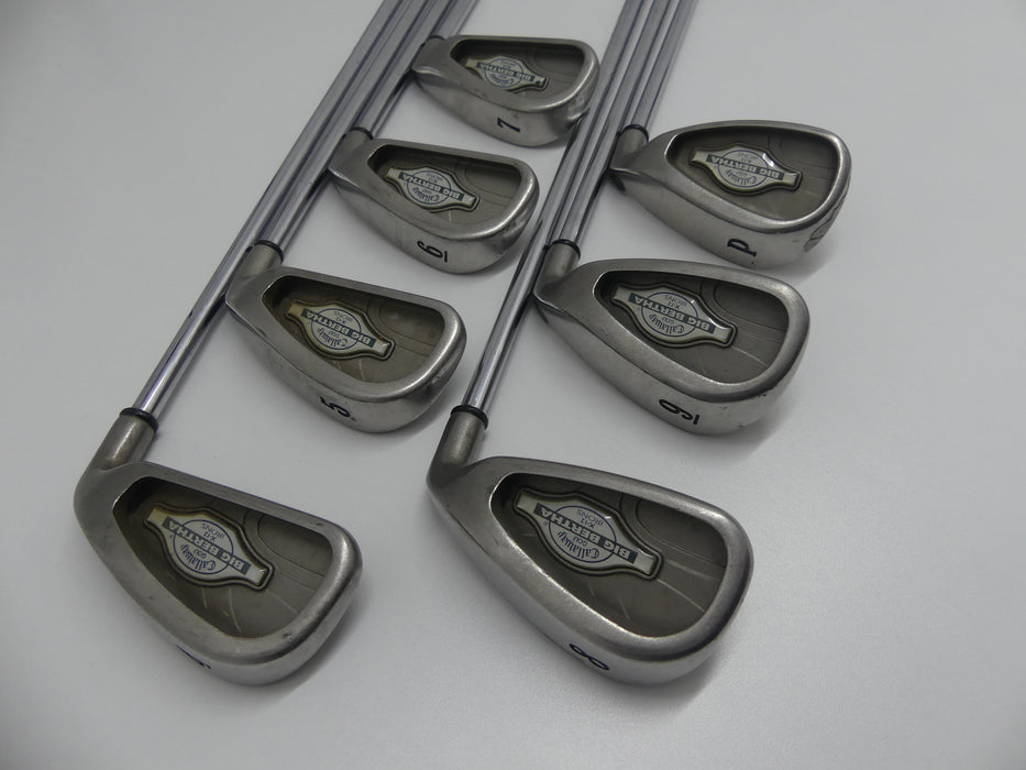 Ladies Callaway Big Bertha X-12 Iron Set 4-PW Steel