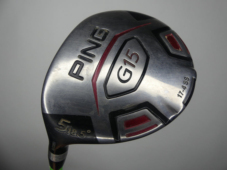 Ping G15 #5 Fairway Wood Stiff Flex Left Handed