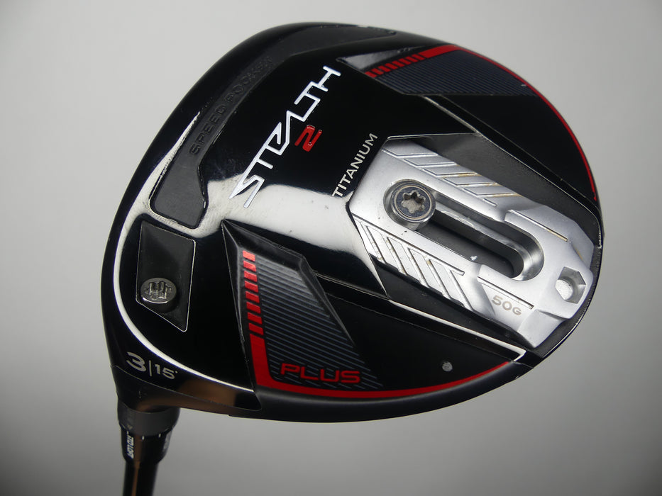 Taylormade Stealth 2 Plus #3 Fairway Wood Stiff Flex Left Handed