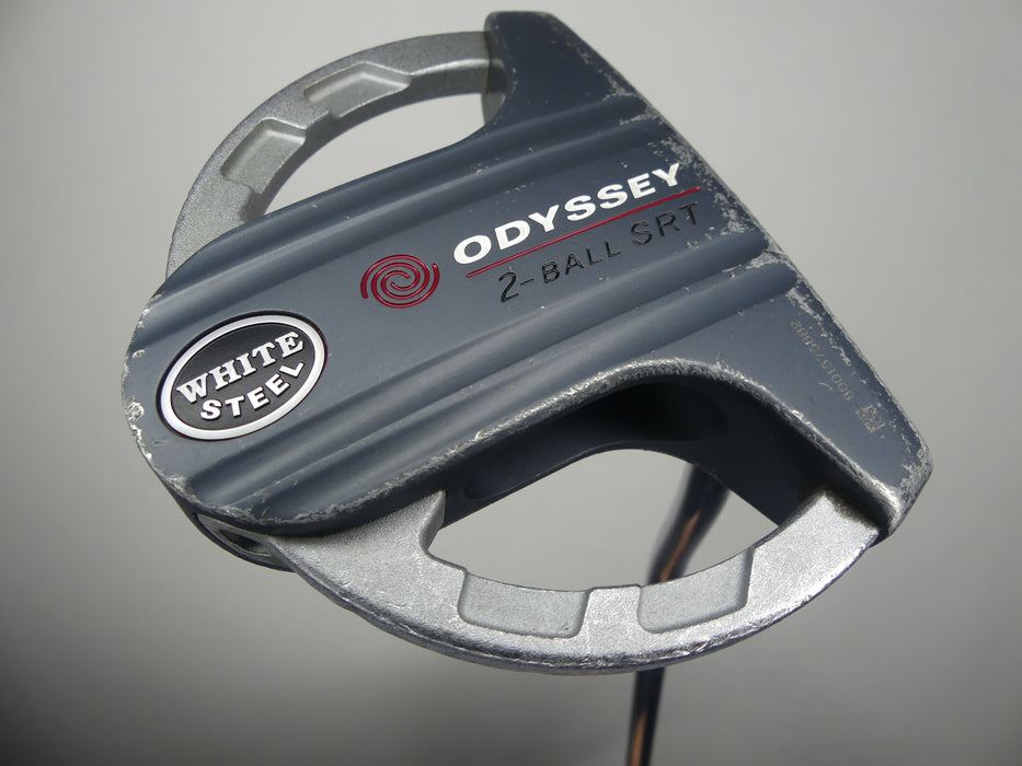 Odyssey White Steel 2 Ball SRT Putter