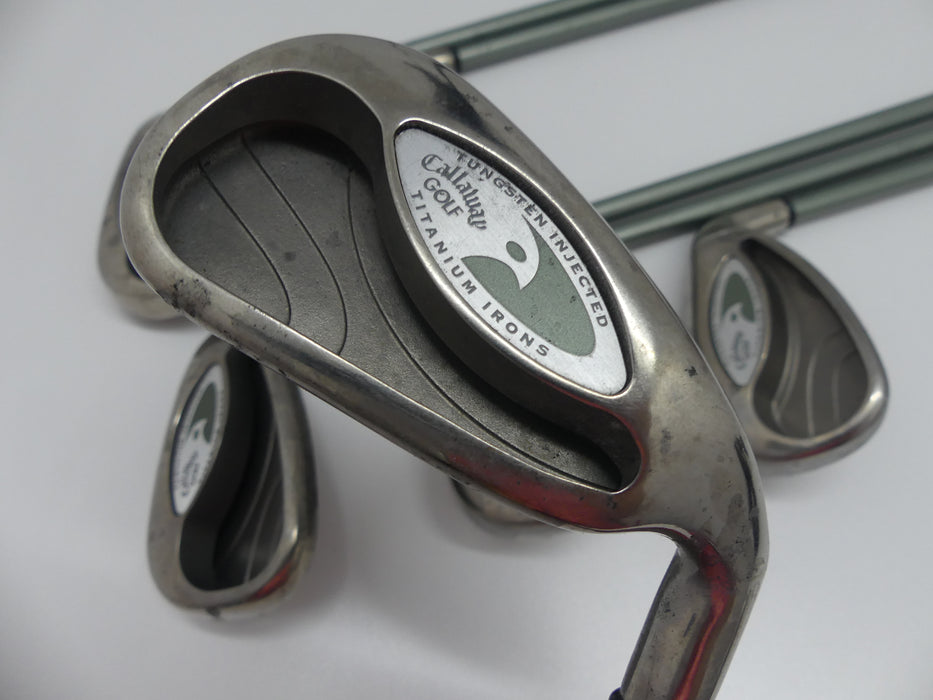 Ladies Callaway Hawk Eye Ti Iron Set 5-PW