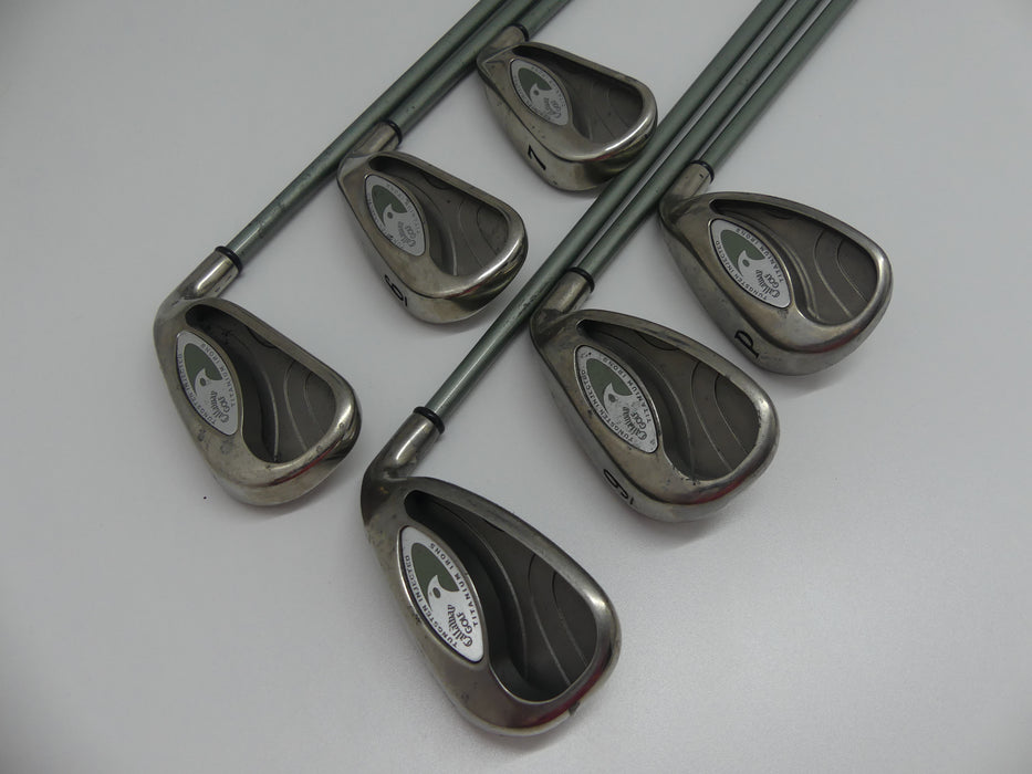 Ladies Callaway Hawk Eye Ti Iron Set 5-PW