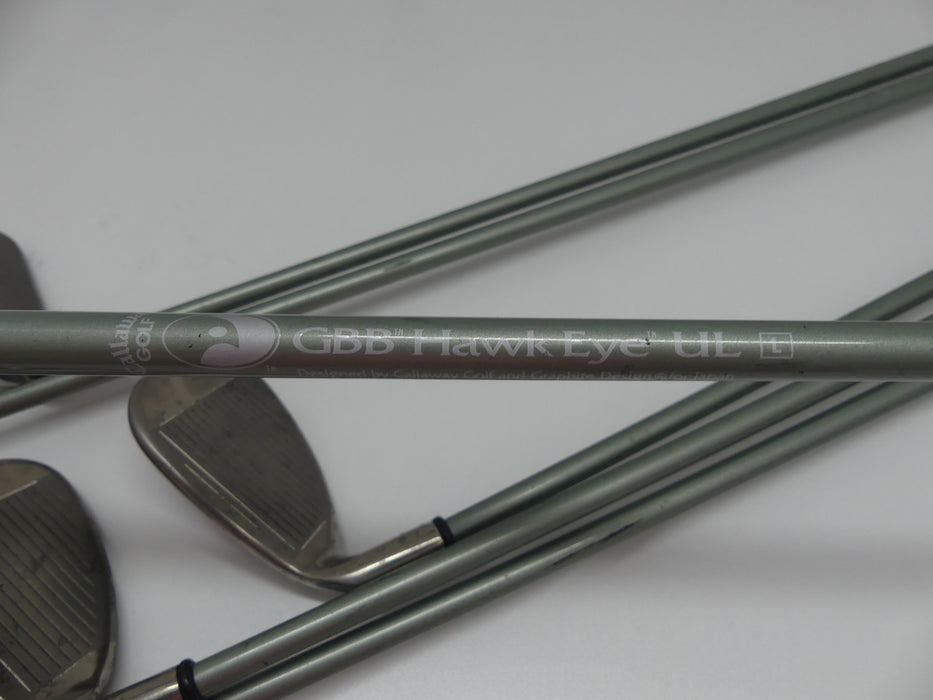 Ladies Callaway Hawk Eye Ti Iron Set 5-PW