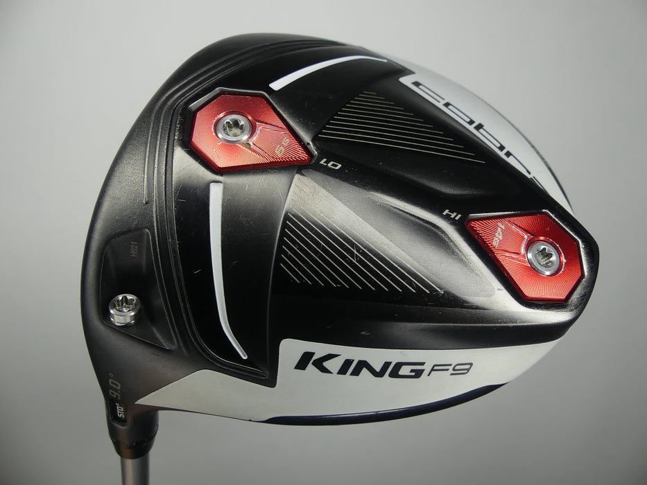 Cobra F9 Driver 9.0* Stiff Flex Left Handed