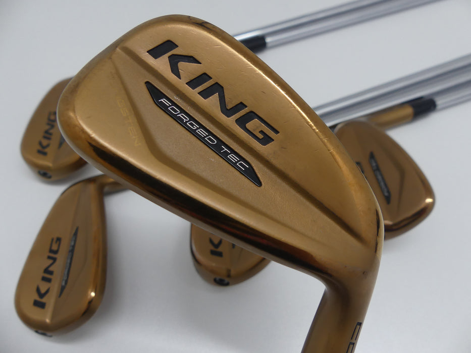 Cobra King Forged TEC 2021 Iron Set 5-PW Stiff Steel