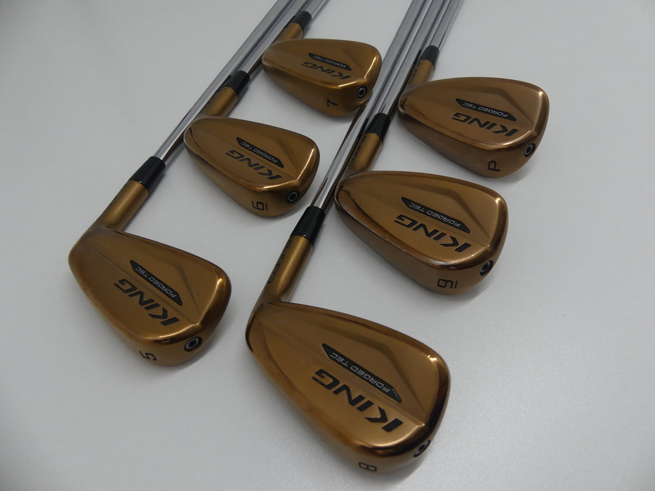 Cobra King Forged TEC 2021 Iron Set 5-PW Stiff Steel