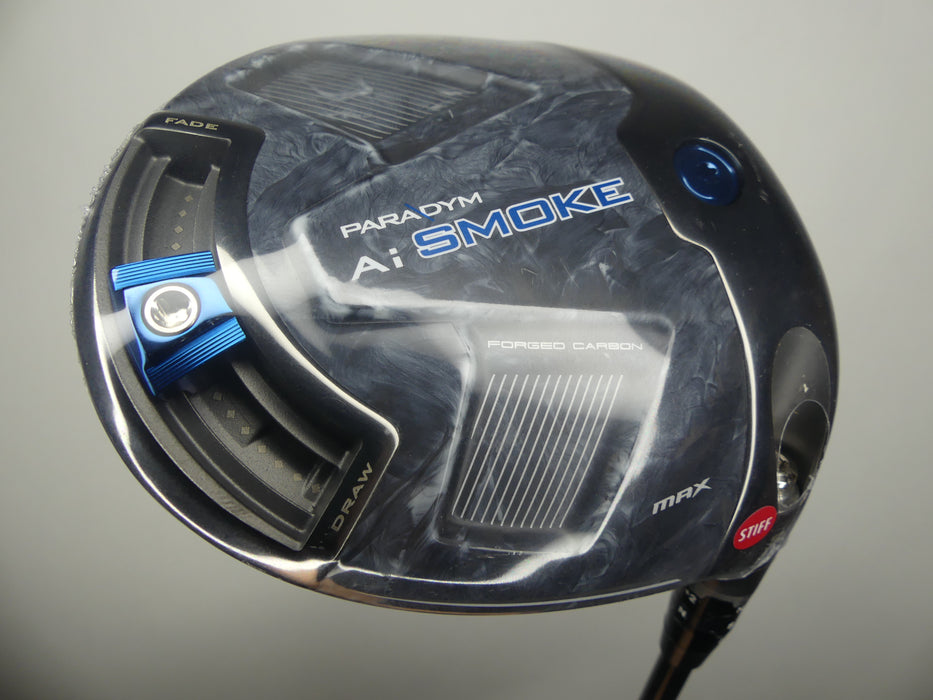 Callaway Paradym Ai Smoke Max Driver 9.0* Stiff Flex **NEW**
