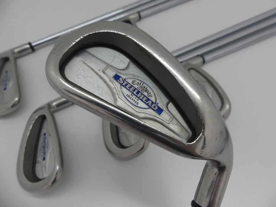 Callaway X-14 Steelhead Iron Set 4-PW Stiff Steel
