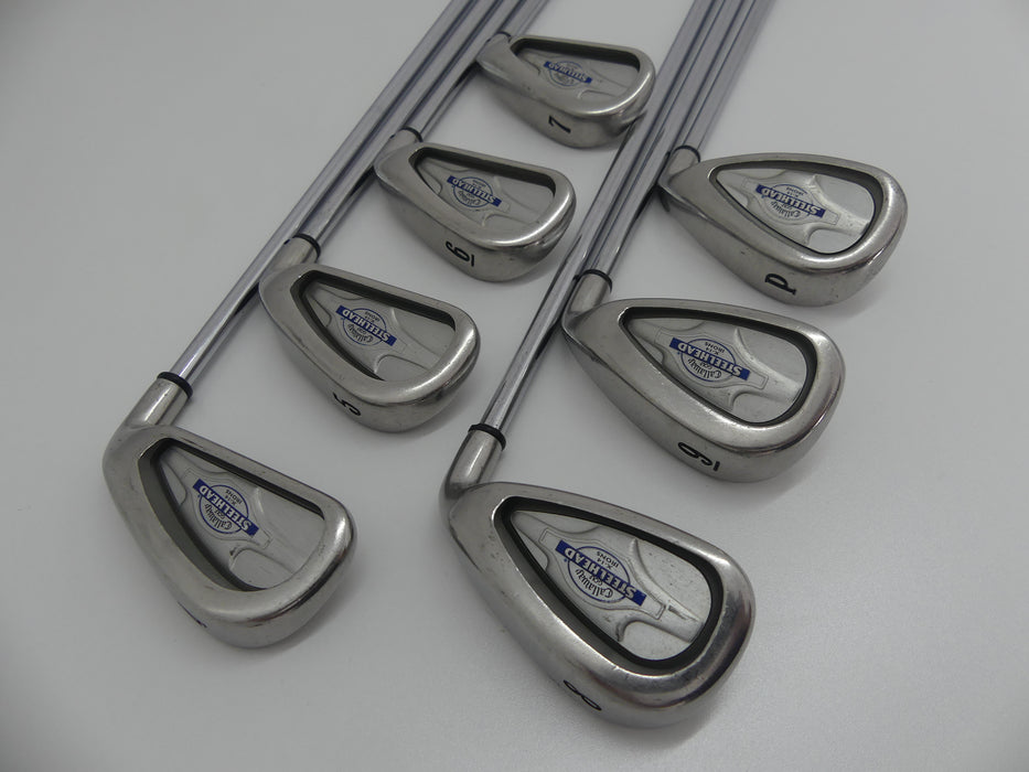 Callaway X-14 Steelhead Iron Set 4-PW Stiff Steel