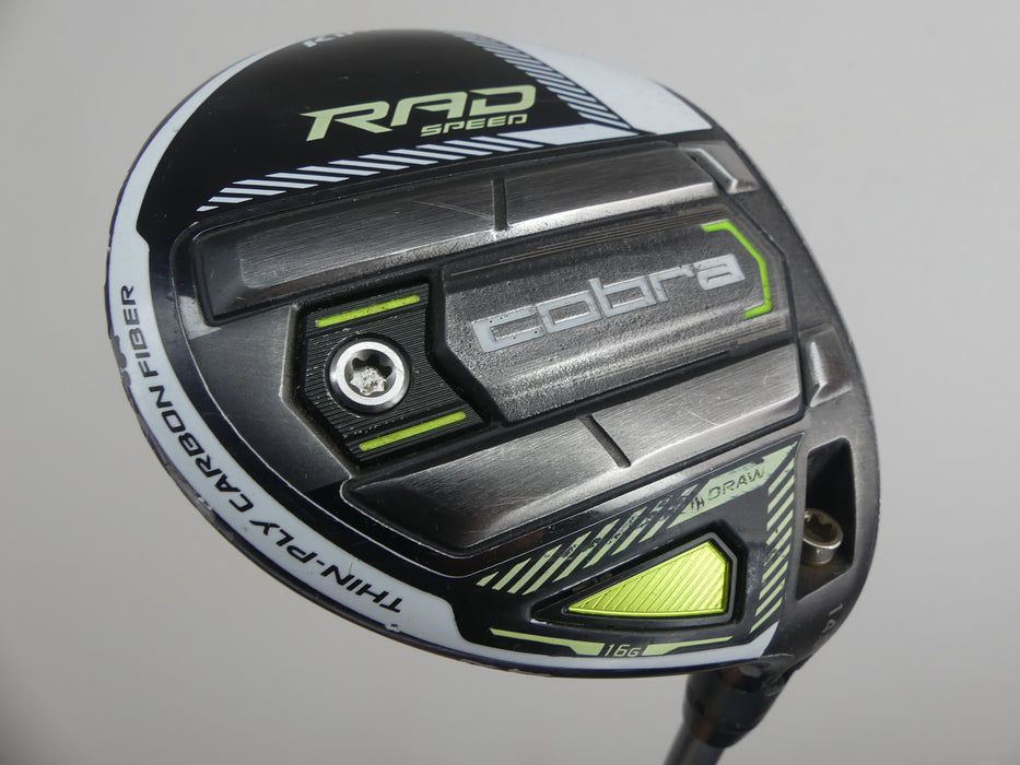 Cobra RadSpeed Draw #3 Fairway Wood Regular Flex