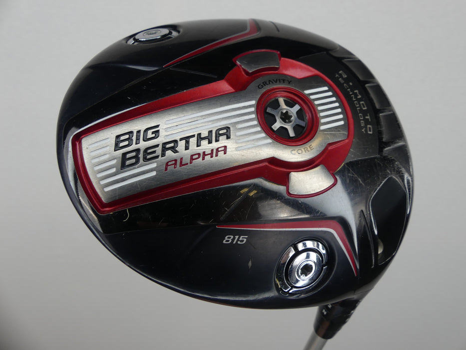 Callaway Big Bertha Alpha 815 Driver 9.0* Stiff Flex