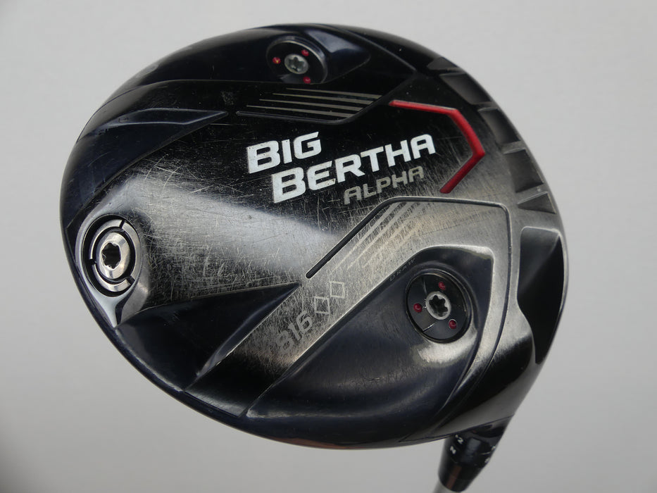 Callaway Big Bertha Alpha 816 DD Driver 9.0* Stiff Flex