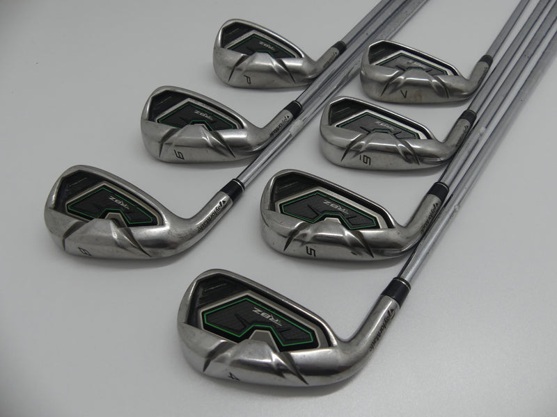 Taylormade RBZ Iron Set 4-PW Stiff Steel Left Handed +1 Inch