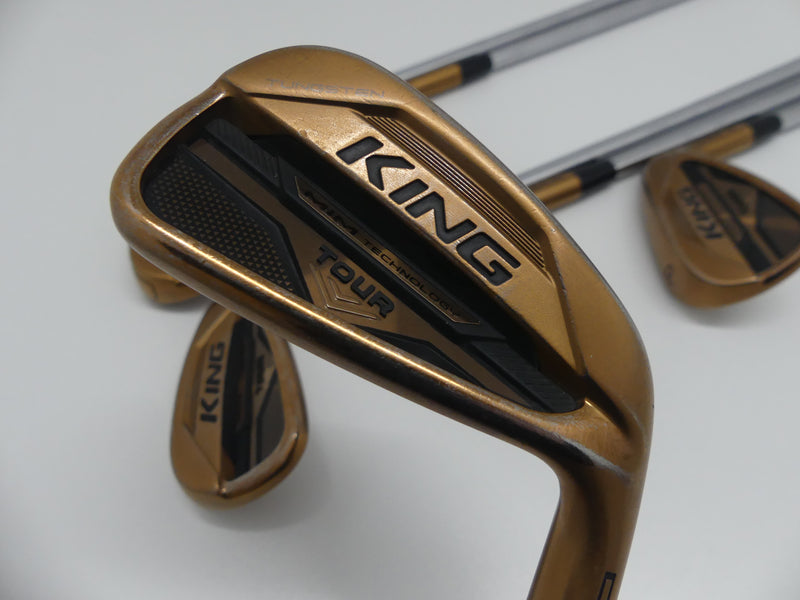 Cobra King Tour MIM Copper Iron Set 5-PW Stiff Steel