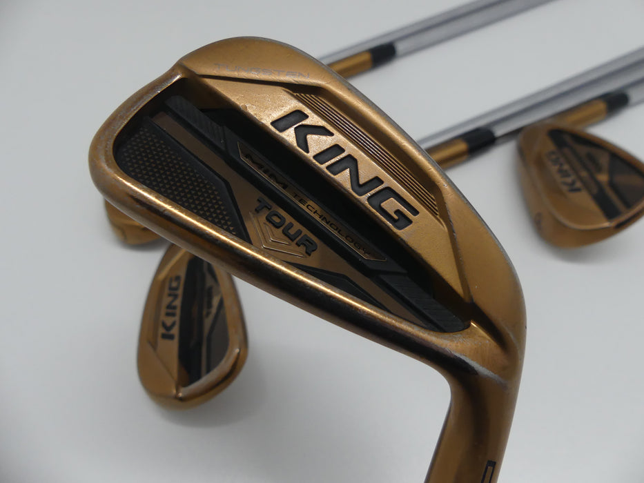 Cobra King Tour MIM Copper Iron Set 5-PW Stiff Steel