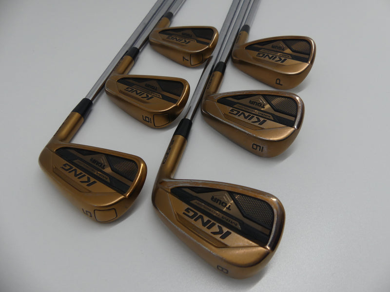 Cobra King Tour MIM Copper Iron Set 5-PW Stiff Steel