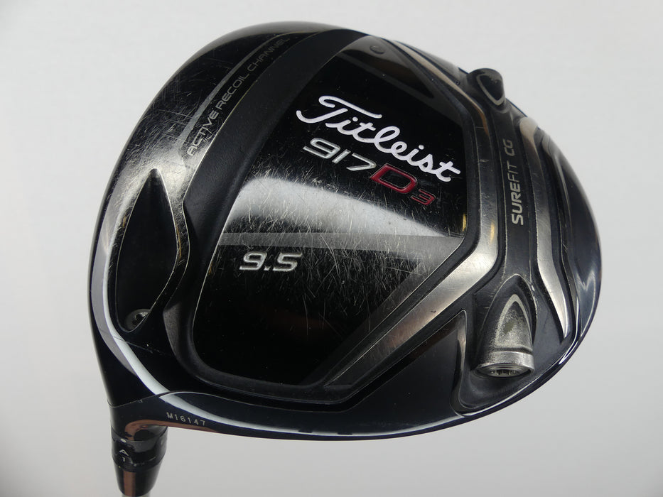 Titleist 917 D3 Driver 9.5* Stiff Flex Left Handed