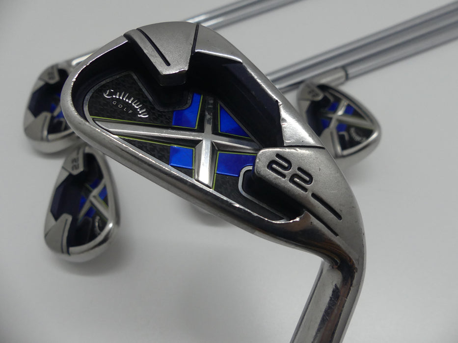 Callaway X-22 Iron Set 5-PW Regular Steel