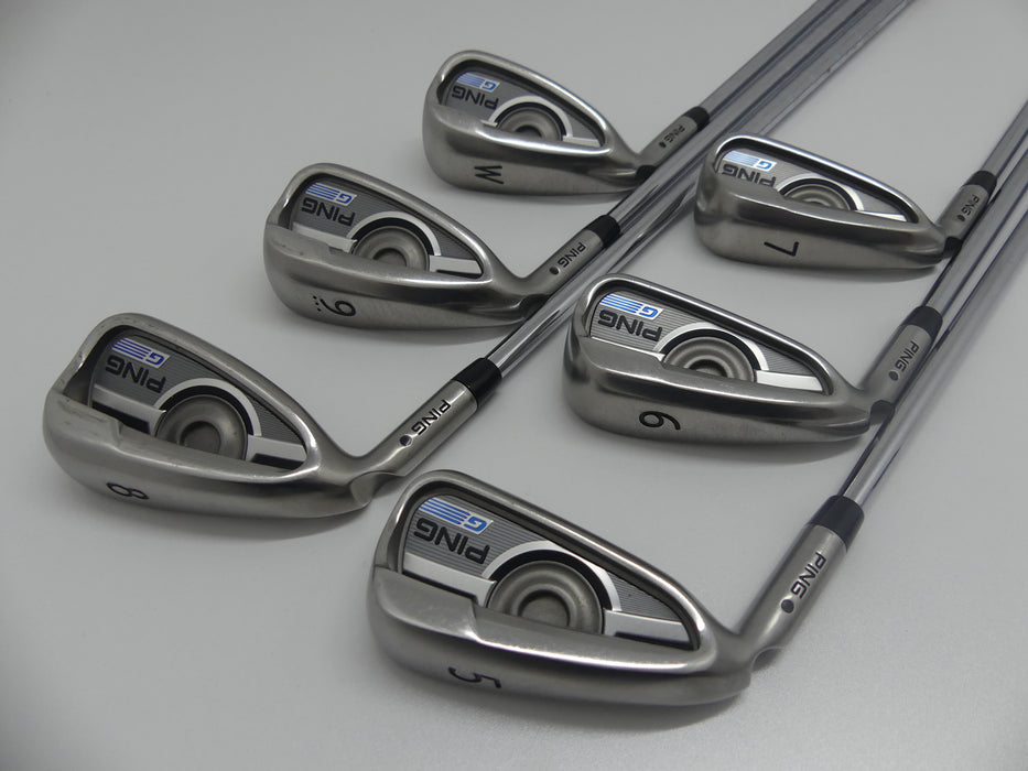 Ping G Series Iron Set 5-PW Stiff Steel Left Handed