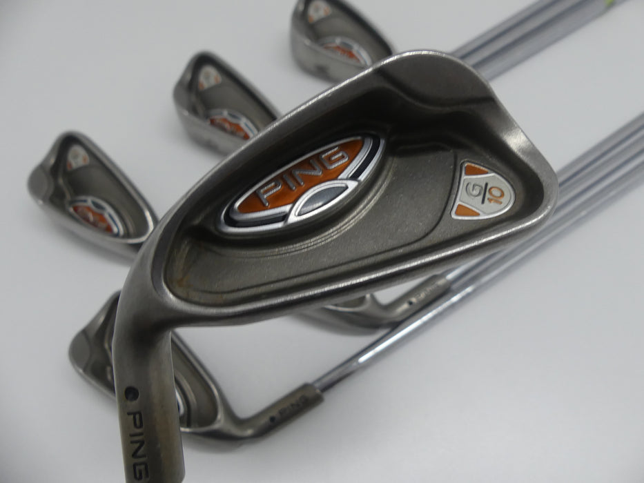 Ping G10 Iron Set 4-PW Stiff Steel Left Handed
