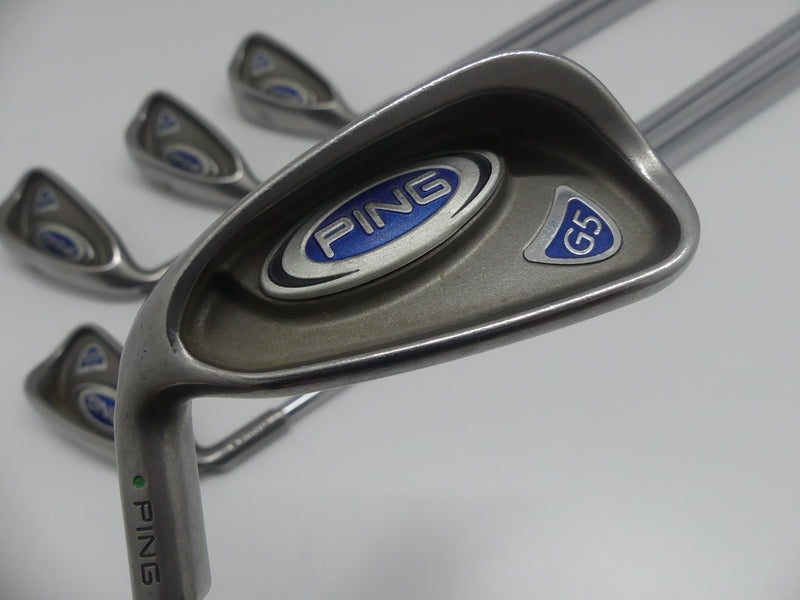 Ping G5 Iron Set 4-PW Stiff Steel Left Handed