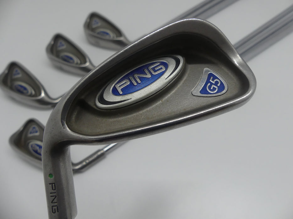 Ping G5 Iron Set 4-PW Stiff Steel Left Handed