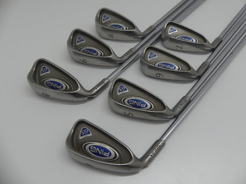 Ping G5 Iron Set 4-PW Stiff Steel Left Handed