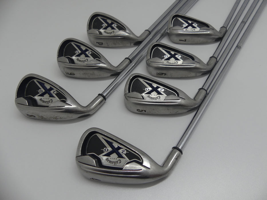 Callaway X-20 Iron Set 4-PW Regular Steel Left Handed