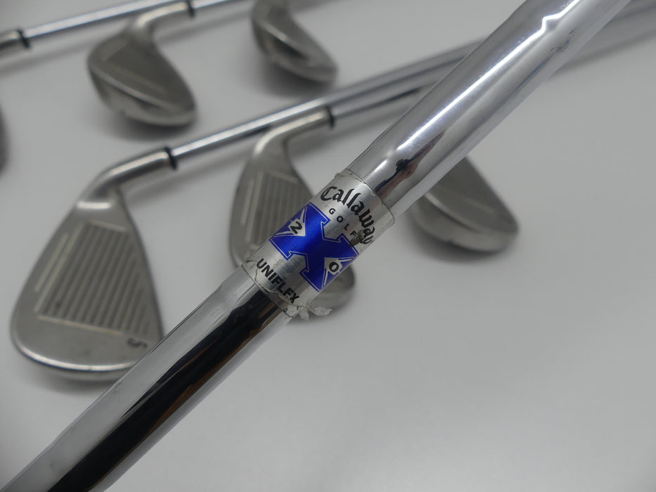 Callaway X-20 Iron Set 4-PW Regular Steel Left Handed
