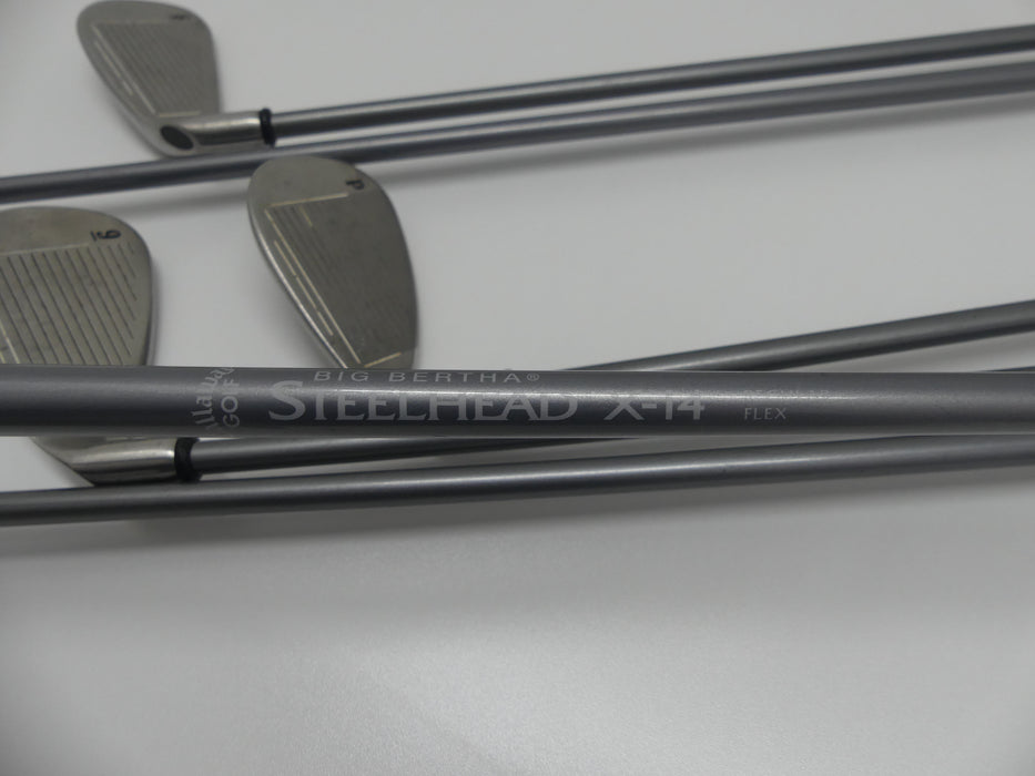Callaway Steelhead X-14 Iron Set 5-PW Regular Graphite