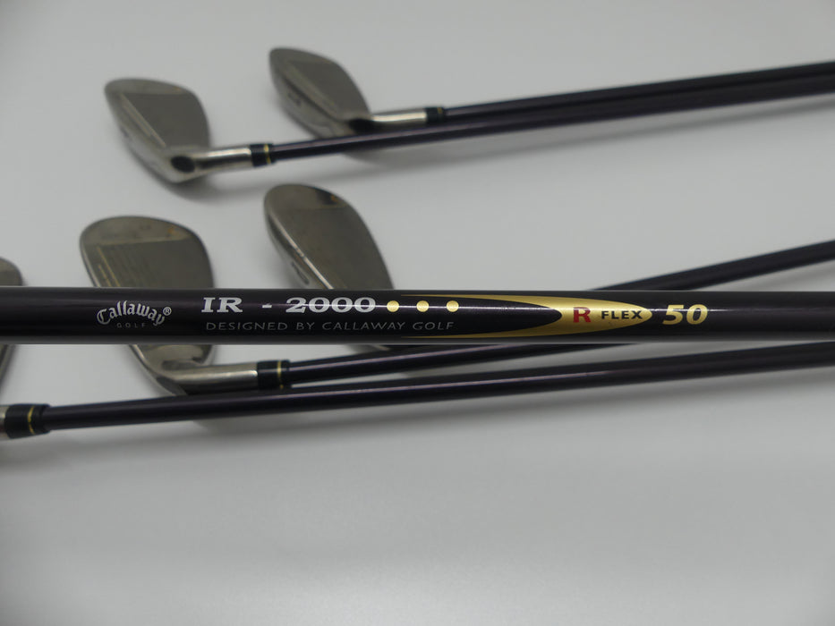 Callaway E.R.C Ti Iron Set 5-PW Regular Graphite