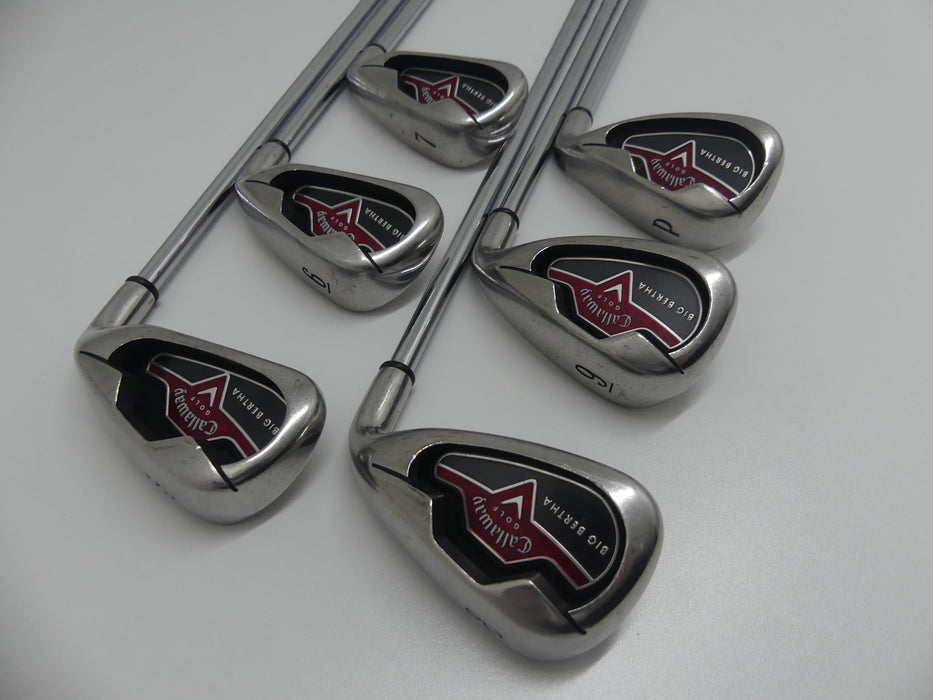 Callaway Big Bertha Iron Set 5-PW Regular Steel