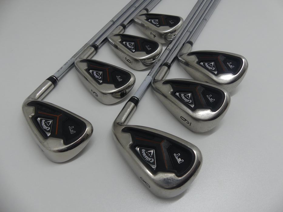 Callaway FT Series Iron Set 4-PW Stiff Steel