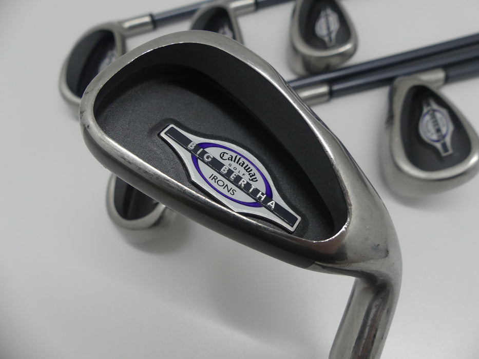 Ladies Callaway Big Bertha Iron Set 4-PW