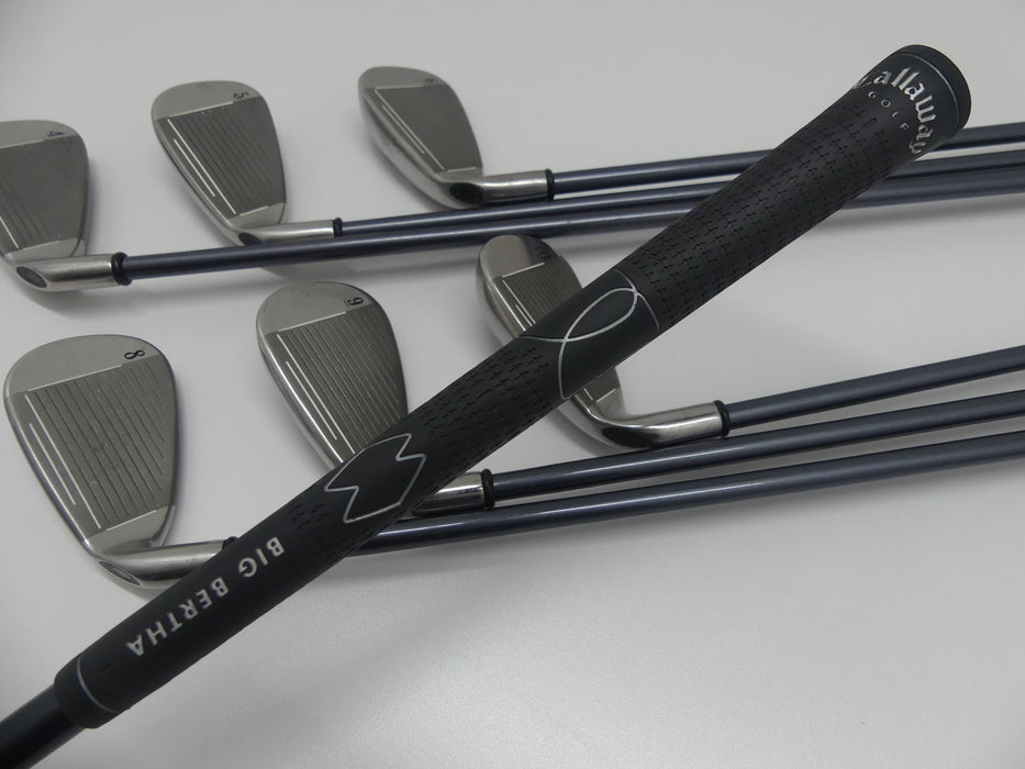 Ladies Callaway Big Bertha Iron Set 4-PW