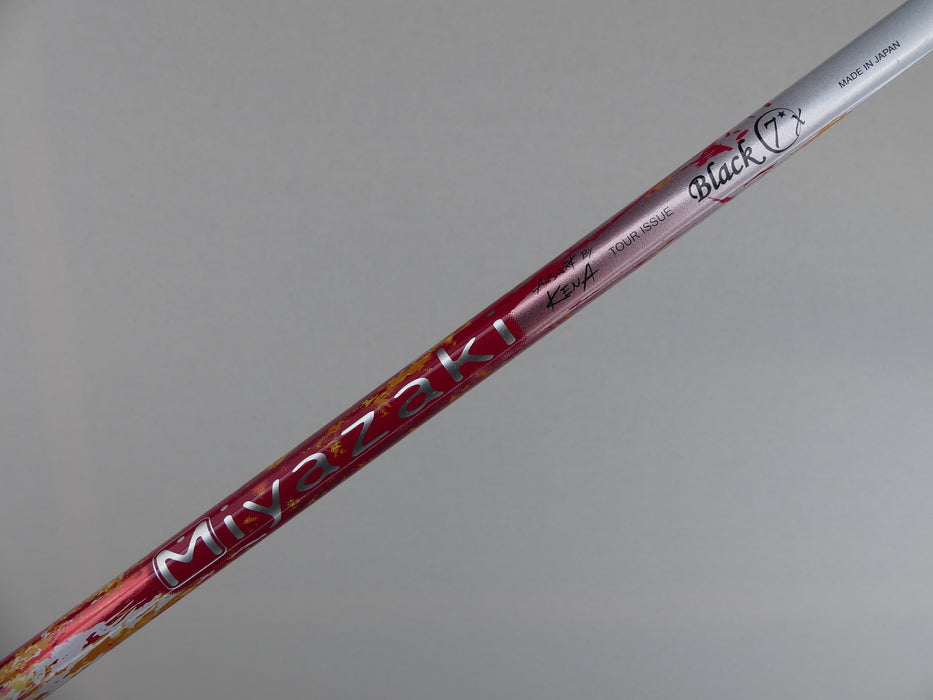 Miyazaki Tour Issue Black Driver Shaft 70g Extra Stiff Flex